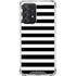 White and Black Stripes Galaxy A52 5G Clear Case