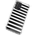 White and Black Stripes Galaxy A52 5G Clear Case