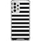 White and Black Stripes Galaxy A53 5G Clear Case