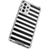 White and Black Stripes Galaxy A53 5G Clear Case
