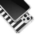 White and Black Stripes Galaxy A53 5G Clear Case