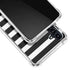 White and Black Stripes Galaxy A54 5G Clear Case