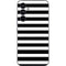 White and Black Stripes Galaxy A54 5G Skin