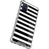 White and Black Stripes Galaxy A71 5G Clear Case