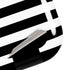 White and Black Stripes Galaxy Buds Live Skin
