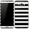 White and Black Stripes Galaxy J7 Skin