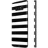 White and Black Stripes Galaxy Note 8 Skin