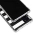White and Black Stripes Galaxy Note20 5G Clear Case