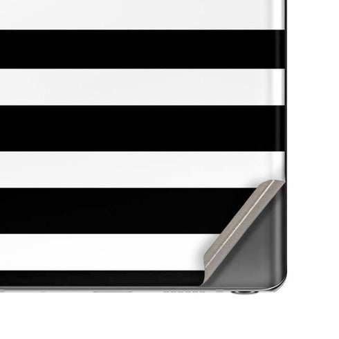 White and Black Stripes Galaxy Note20 5G Skin