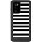 White and Black Stripes Galaxy Note20 5G Waterproof Case