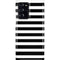 White and Black Stripes Galaxy Note20 Ultra 5G Lite Case