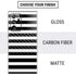 White and Black Stripes Galaxy Note20 Ultra 5G Skin