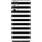 White and Black Stripes Galaxy S20 Fan Edition Skin