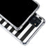 White and Black Stripes Galaxy S20 FE Clear Case
