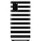 White and Black Stripes Galaxy S20 Lite Case