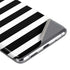 White and Black Stripes Galaxy S20 Plus Skin
