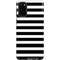 White and Black Stripes Galaxy S20 Pro Case