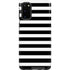 White and Black Stripes Galaxy S20 Pro Case