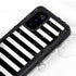 White and Black Stripes Galaxy S20 Waterproof Case
