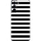 White and Black Stripes Galaxy S21 5G Skin