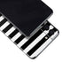 White and Black Stripes Galaxy S21 5G Skin