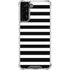 White and Black Stripes Galaxy S22 Plus Clear Case