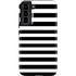 White and Black Stripes Galaxy S22 Plus Pro Case