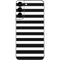 White and Black Stripes Galaxy S22 Plus Skin