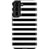 White and Black Stripes Galaxy S22 Pro Case