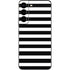 White and Black Stripes Galaxy S22 Skin