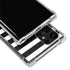 White and Black Stripes Galaxy S22 Ultra Clear Case