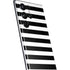 White and Black Stripes Galaxy S22 Ultra Skin