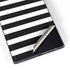 White and Black Stripes Galaxy S22 Ultra Skin