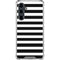 White and Black Stripes Galaxy S23 FE Clear Case