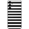 White and Black Stripes Galaxy S23 FE Skin