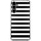 White and Black Stripes Galaxy S24 Plus Clear Case