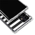 White and Black Stripes Galaxy S24 Ultra Clear Case
