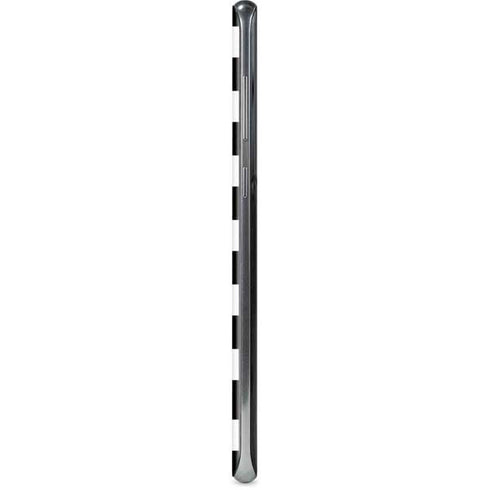 White and Black Stripes Galaxy S8 Skin
