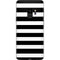 White and Black Stripes Galaxy S9 Skin