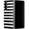 White and Black Stripes Galaxy Z Fold4 5G Skin