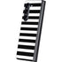 White and Black Stripes Galaxy Z Fold5 5G Skin