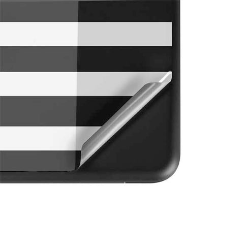 White and Black Stripes Google Pixelbook Go Skin
