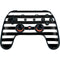 White and Black Stripes Google Stadia Controller Skin