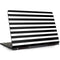 White and Black Stripes Dell Inspiron Skin