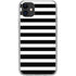 White and Black Stripes iPhone 11 Clear Case