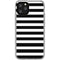 White and Black Stripes iPhone 11 Pro Clear Case