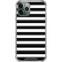 White and Black Stripes iPhone 11 Pro Max Clear Case