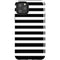 White and Black Stripes iPhone 11 Pro Max Impact Case
