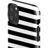 White and Black Stripes iPhone 11 Pro Max Impact Case