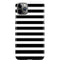 White and Black Stripes iPhone 11 Pro Max Lite Case